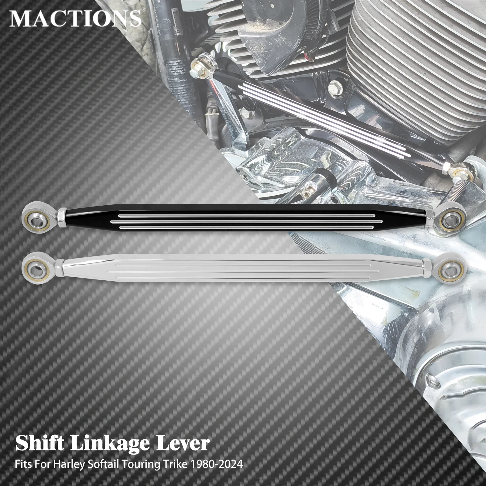 Quality Motorcycle Gear - รถจักรยานยนต์Shift Linkage Leverเกียร์ShiftสําหรับHarley Touring Electra Road