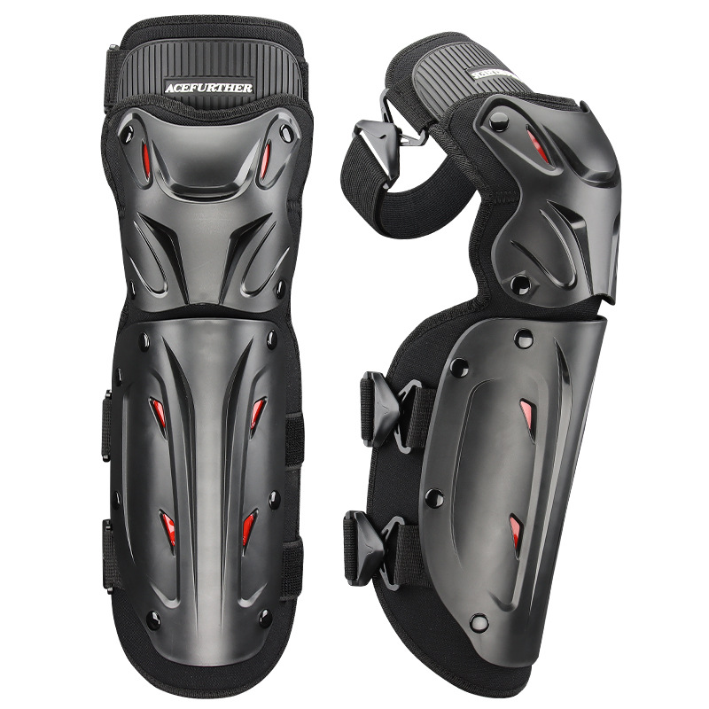 Motorcycle Gear For Woman - อุปกรณ์ป้องกันเข่าสำหรับขี่มอเตอร์ไซค์ในฤดูร้อน ป้องกันการกระแทก ยาวพิเศษ สำหรับนักขี่ชายและหญิง ป้องกันขา กันลม