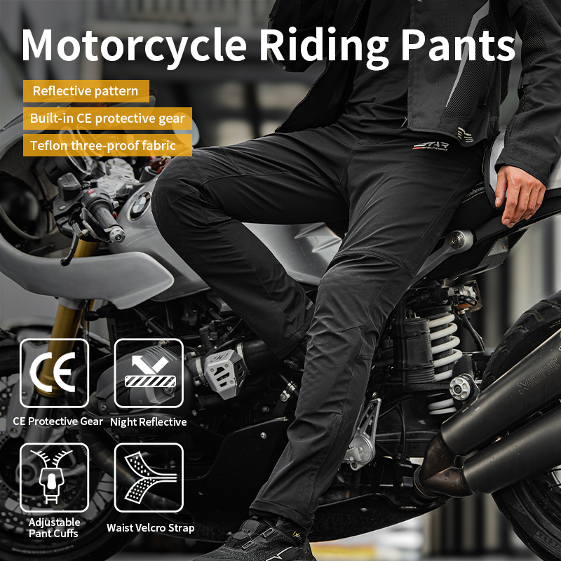 Quality Motorcycle Gear - กางเกงขี่มอเตอร์ไซค์คุณภาพสูง SFK 2026 สำหรับฤดูใบไม้ผลิและฤดูร้อน ระบายอากาศได้ดี ผ้ากันน้ำ