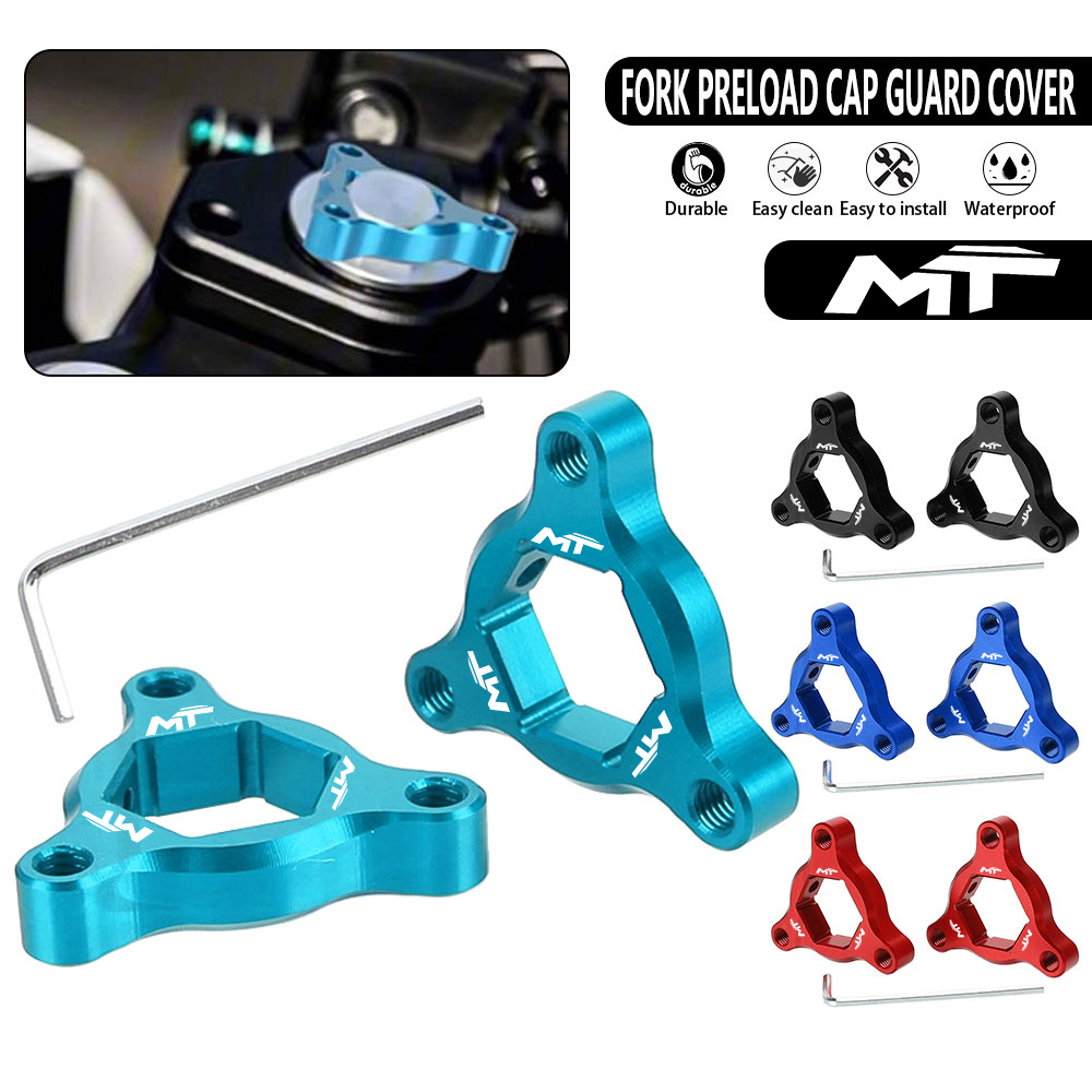 Motorcycle Gear Lever Extender - รถจักรยานยนต์ด้านหน้าส้อม Preload Adjusters หมวก Guard สําหรับ