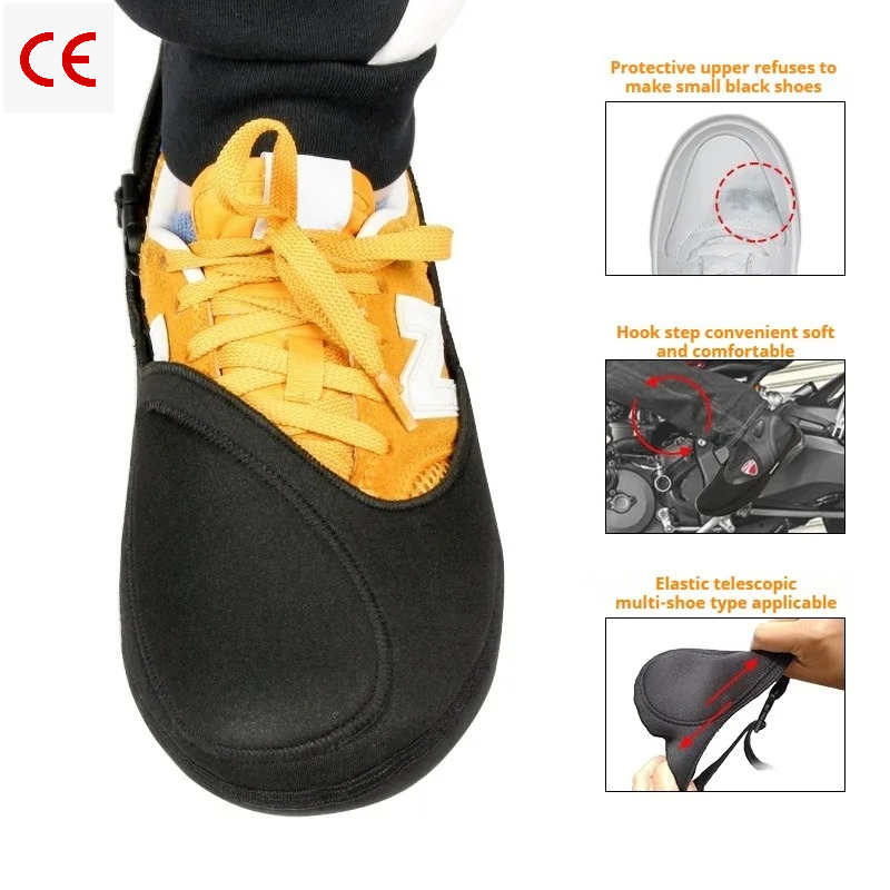 Motorcycle Gear For Woman - แผ่นป้องกันรองเท้าสำหรับขี่มอเตอร์ไซค์ กันน้ำ กันฝุ่น ติดตั้งง่าย ใช้งานได้จริง