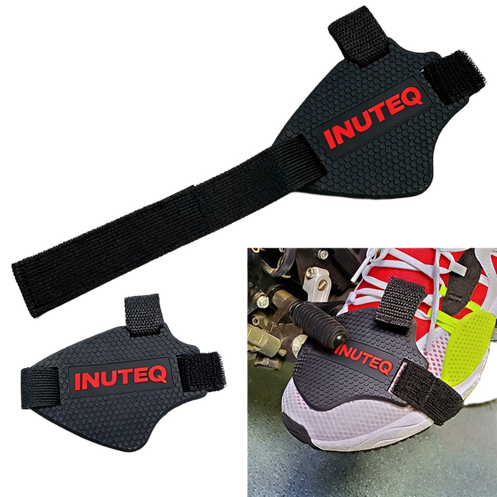 Motorcycle Gear For Woman - ฝาครอบรองเท้าแบบปรับได้ แผ่นรองกันลื่นสำหรับรถจักรยานยนต์ สายรัดป้องกันรองเท้าบูท ทนทาน อุปกรณ์เสริมสำหรับขี่จักรยานยนต์ สำหรับผู้ชายและผู้หญิง