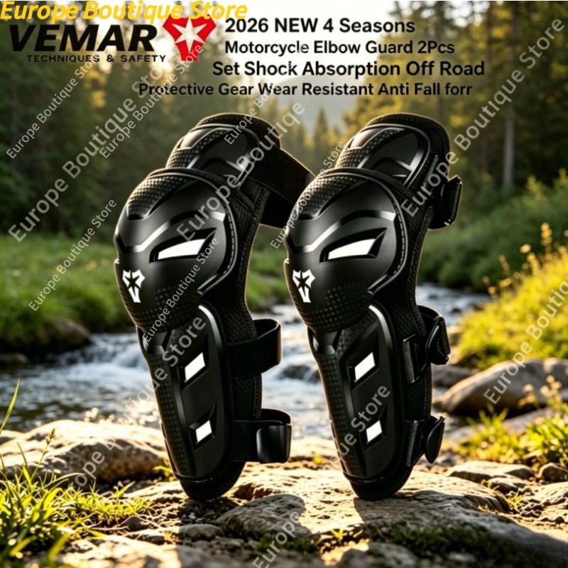 Motorcycle Gear For Woman - อุปกรณ์ป้องกันสำหรับขับขี่ออฟโรด 2 ชิ้น 4 ฤดูกาล แผ่นรองข้อศอกมอเตอร์ไซค์