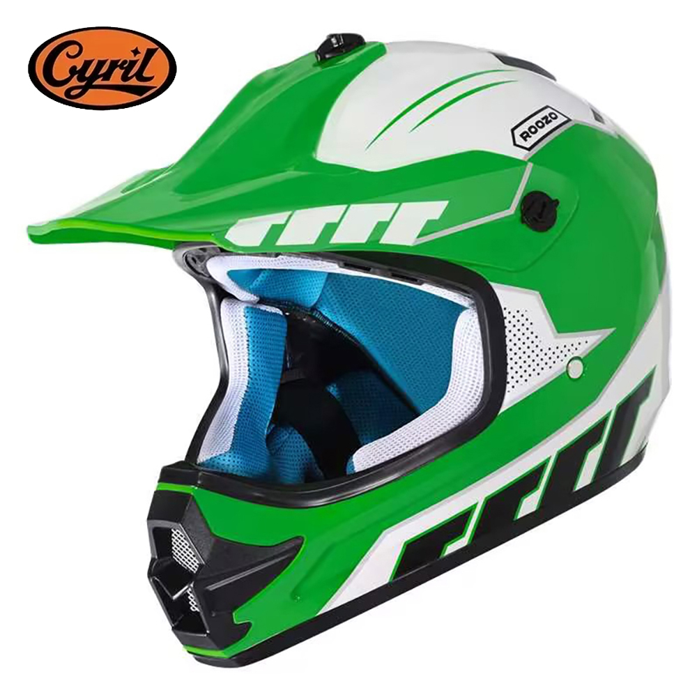 Motorcycle Gear For Kids - ชุดอุปกรณ์มอเตอร์ครอสสำหรับเด็ก พร้อมหมวกกันน็อค แว่นตา และถุงมือ หมวกกันน็อคสำหรับเด็กสำหรับรถมอเตอร์ไซค์วิบาก รถเอทีวี