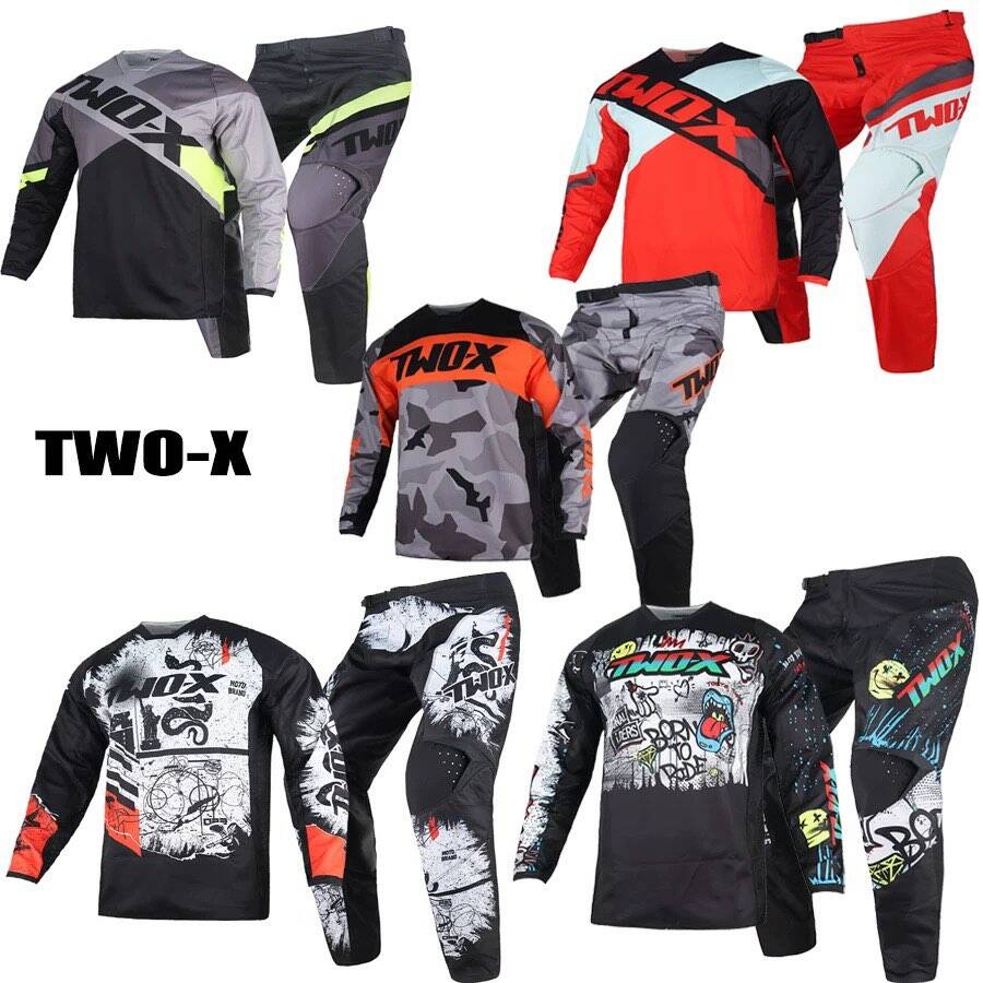 Motorcycle Gear For Kids - ชุดอุปกรณ์มอเตอร์ครอสใหม่สำหรับเด็ก ชุดแข่งรถ MX สำหรับเด็กชายและเด็กหญิง ชุดมอเตอร์ไซค์วิบาก จักรยานเสือภูเขา