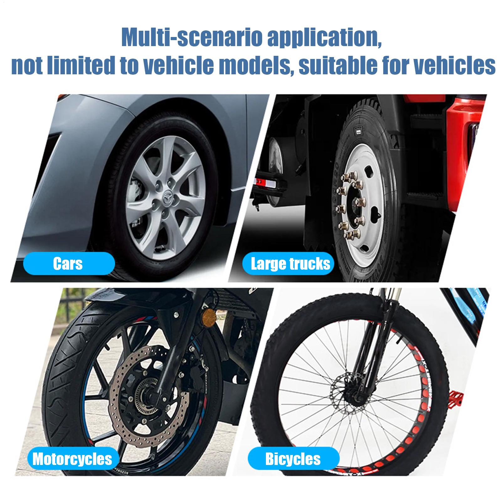 Tyre Pressure Gauge - เครื่องวัดความดันลมยางรถยนต์จอแสดงผล LCD เครื่องทดสอบความแม่นยำสูงเครื่องวัดลมยางแบบหัวคู่พร้อมไฟแบ็คไลท์สำหรับผู้ขับขี่รถยนต์ SUV