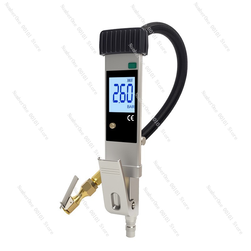 เกจวัดแรงดันลมยางแบบดิจิตอล,ปื - Tyre Pressure Gauge บทวิจารณ์และราคา