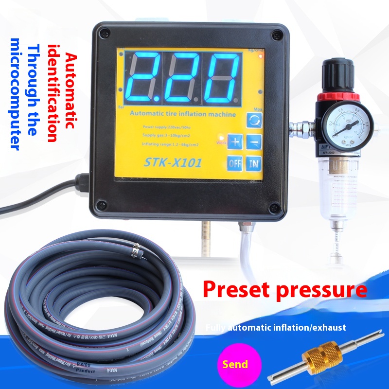 เครื่องเติมลมยางรถยนต์อัตโนมัต - Tyre Pressure Gauge บทวิจารณ์และราคา
