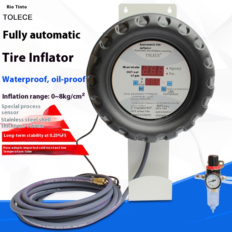 เครื่องเติมลมยางรถยนต์อัตโนมัต - Tyre Pressure Gauge บทวิจารณ์และราคา