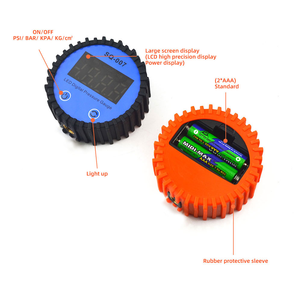 เกจวัดแรงดันลมยางรถยนต์และมอเต - Tyre Pressure Gauge บทวิจารณ์และราคา