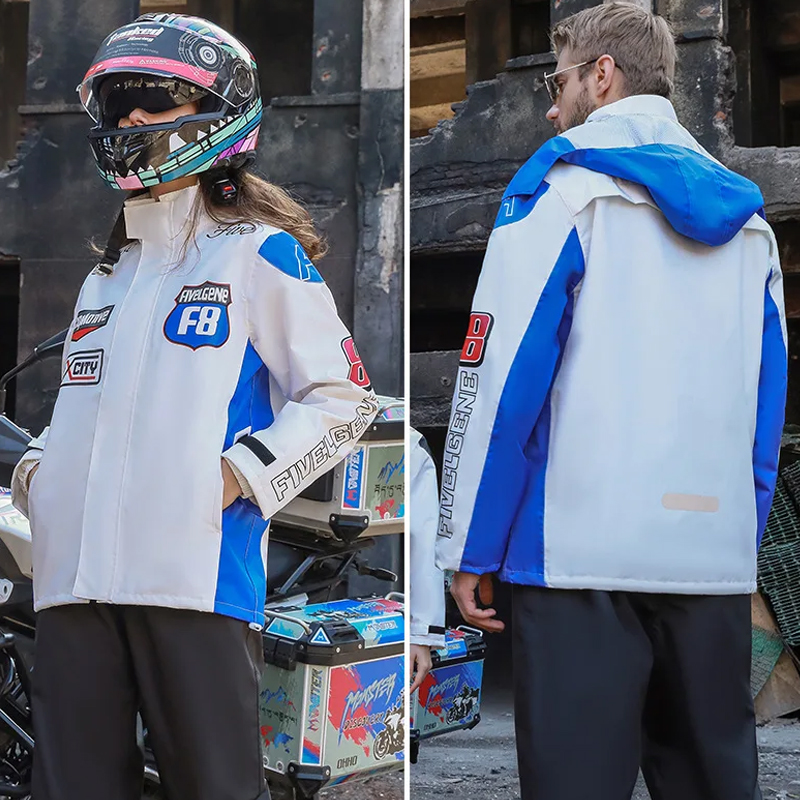 ชุดกันฝนแบบแยกส่วนสำหรับขี่มอเ - Motorcycle Gear Full Set บทวิจารณ์และราคา