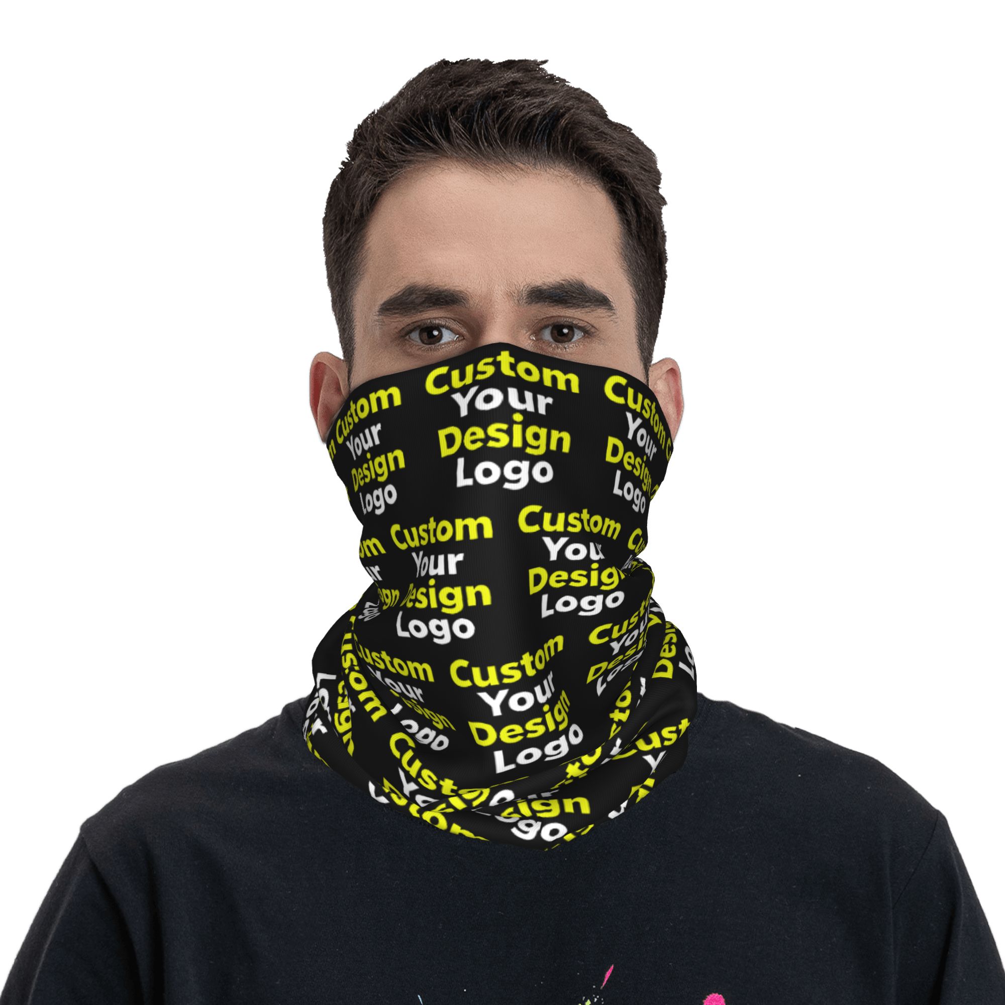 ผ้าพันคอแบบมีโลโก้ตามสั่ง ออกแ - Neck Warmer Balaclava บทวิจารณ์และราคา