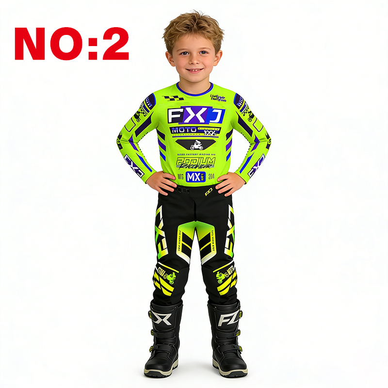ชุดมอเตอร์ครอสสำหรับเด็ก เสื้อ - Motorcycle Gear For Kids บทวิจารณ์และราคา