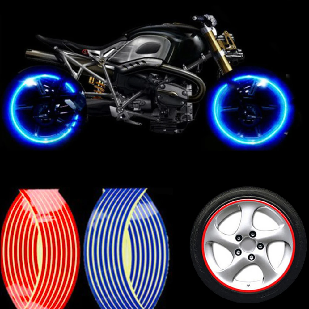 16แถบปรับแต่งรถสะท้อนแสงรถจักร - Motorcycle Gear Exchange บทวิจารณ์และราคา
