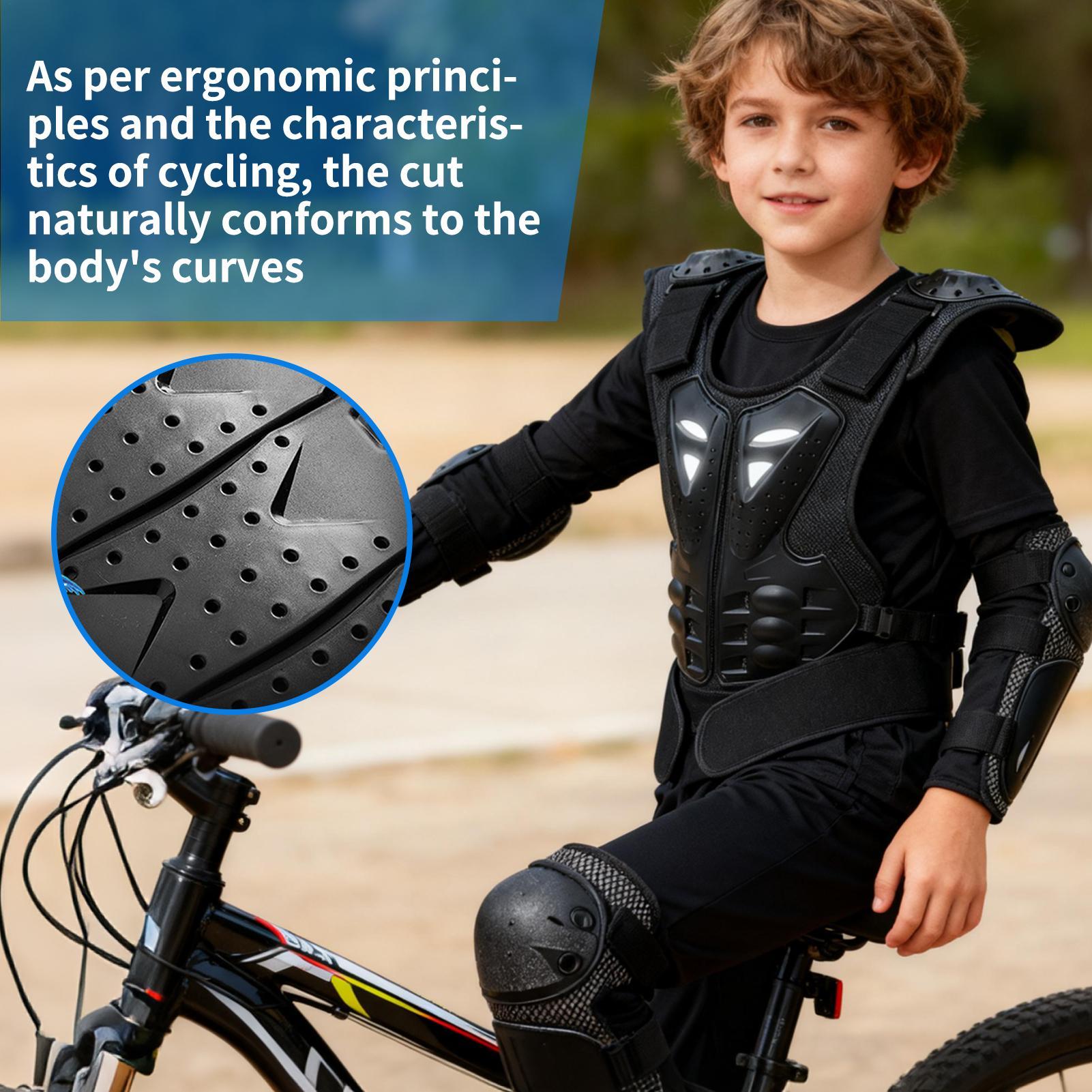 ชุดป้องกันหน้าอกสำหรับวิบากสำห - Motorcycle Gear For Kids บทวิจารณ์และราคา
