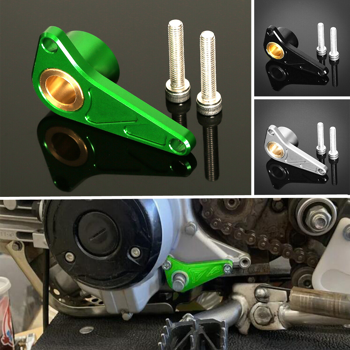 ชุดเสริมแกนเกียร์ซ้ายสำหรับรถม - Motorcycle Gear Lever Extender บทวิจารณ์และราคา