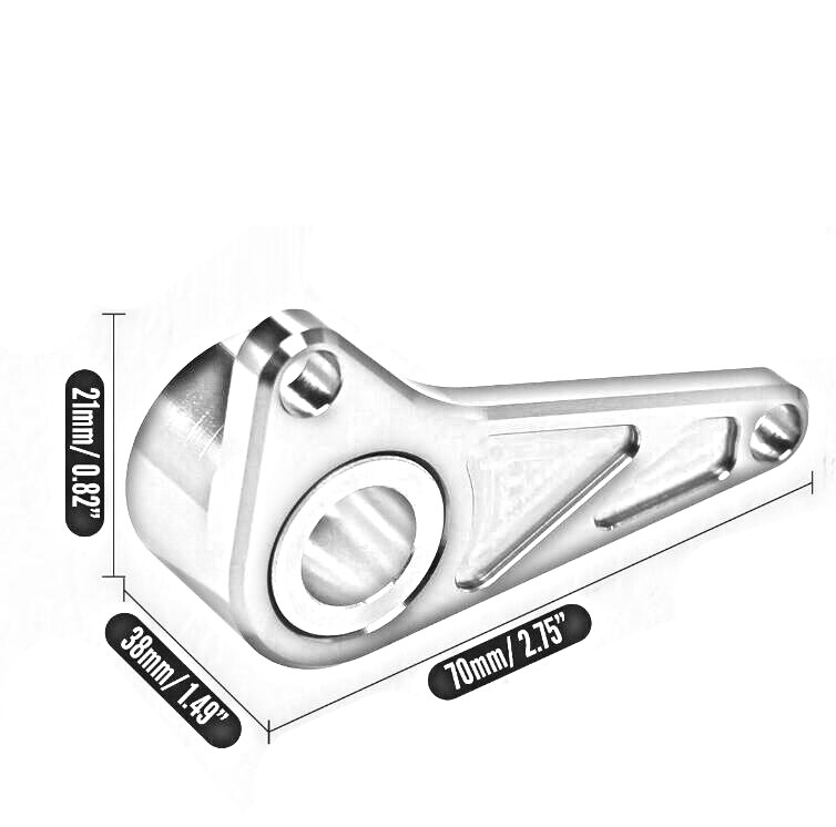 ชุดเสริมแกนเกียร์ซ้ายสำหรับรถม - Motorcycle Gear Lever Extender บทวิจารณ์และราคา