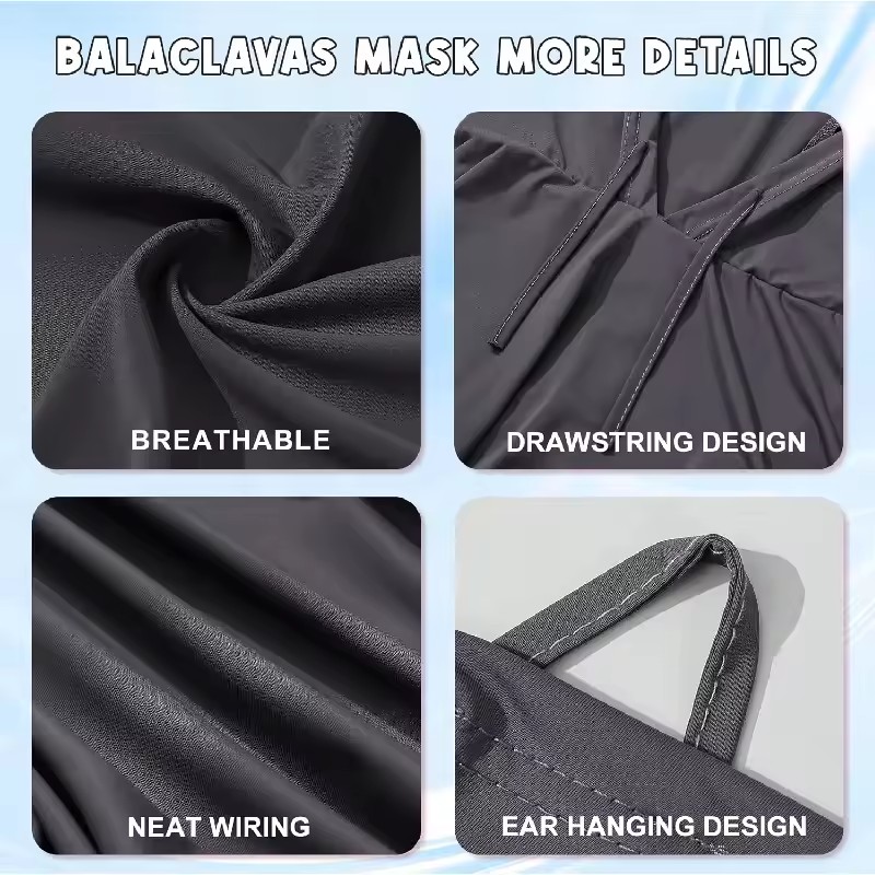 หมวกบาลาคลาวา 1 ชิ้น ระบายอากา - Neck Warmer Balaclava บทวิจารณ์และราคา