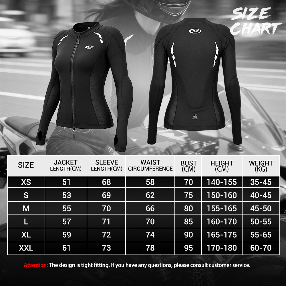 ชุดเกราะมอเตอร์ไซค์สำหรับผู้ชา - Motorcycle Gear For Woman บทวิจารณ์และราคา