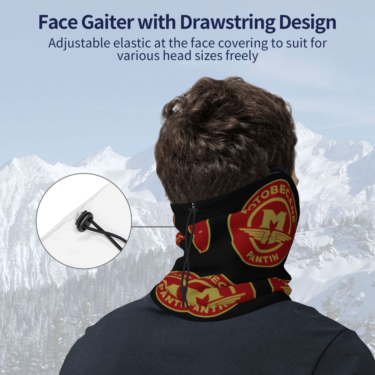 ผ้าพันคอ Motobecane ลายพิมพ์ ผ - Neck Warmer Balaclava บทวิจารณ์และราคา