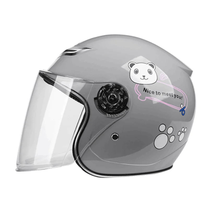 หมวกกันน็อคเด็กแบบเปิดหน้า น้ำ - Motorcycle Gear For Kids บทวิจารณ์และราคา