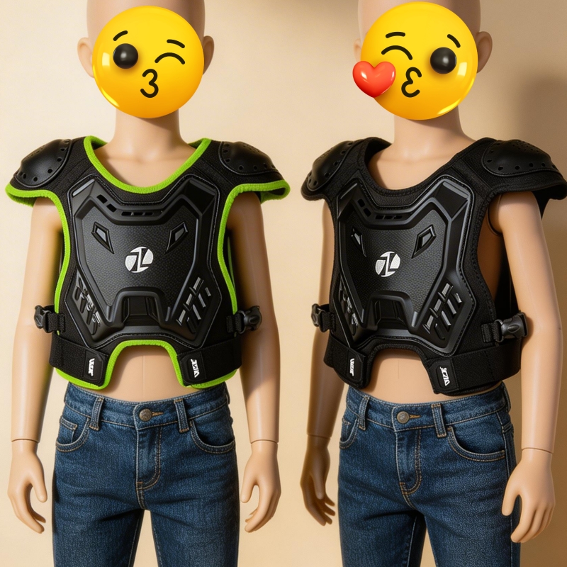 เสื้อเกราะป้องกันหน้าอกและหลัง - Motorcycle Gear For Kids บทวิจารณ์และราคา