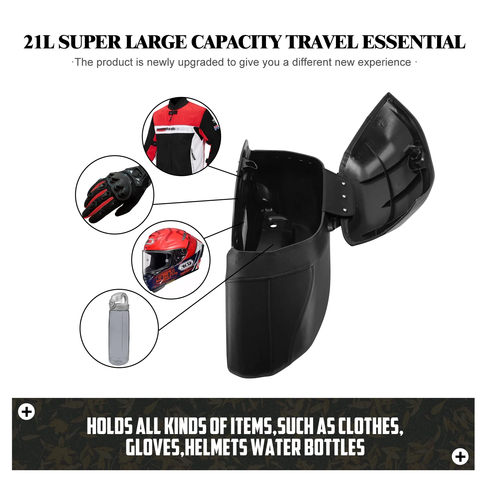 กระเป๋าแข็งสำหรับมอเตอร์ไซค์ ก - Motorcycle Gear Bag บทวิจารณ์และราคา