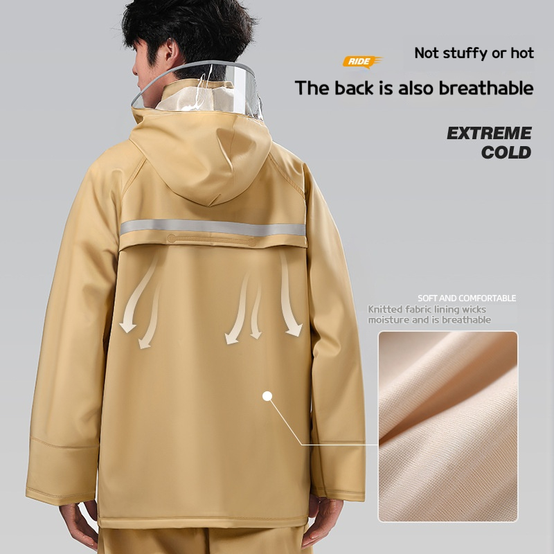 ชุดเสื้อกันฝนสำหรับขี่มอเตอร์ไ - Motorcycle Gear Full Set บทวิจารณ์และราคา