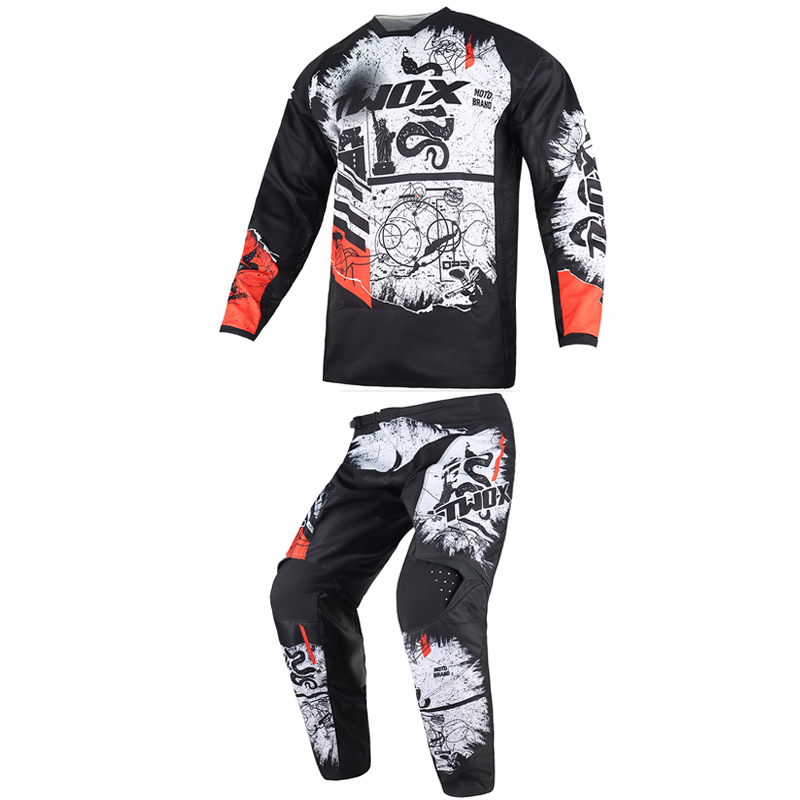 ชุดเสื้อเจอร์ซีย์และกางเกงมอเต - Motorcycle Gear For Kids บทวิจารณ์และราคา