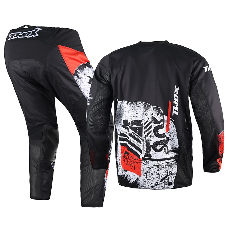 ชุดเสื้อเจอร์ซีย์และกางเกงมอเต - Motorcycle Gear For Kids บทวิจารณ์และราคา