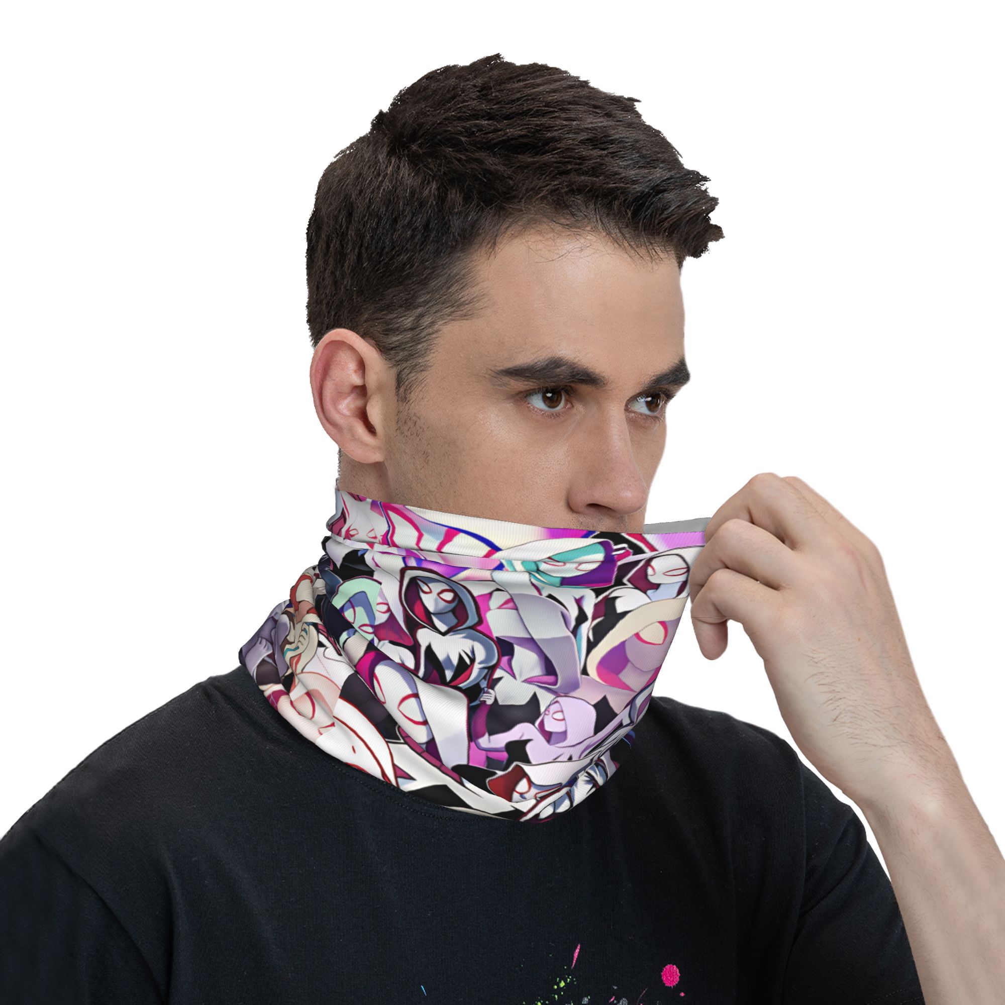 หน้ากากบาลาคลาวา Spider Ghost  - Neck Warmer Balaclava บทวิจารณ์และราคา