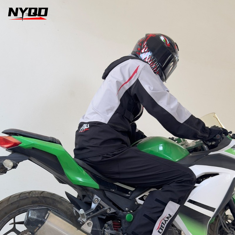 ชุดกันฝนสำหรับขี่มอเตอร์ไซค์ เ - Motorcycle Gear Full Set บทวิจารณ์และราคา