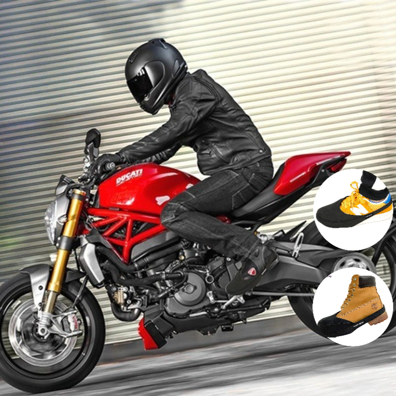 แผ่นป้องกันรองเท้าสำหรับขี่มอเ - Motorcycle Gear For Woman บทวิจารณ์และราคา