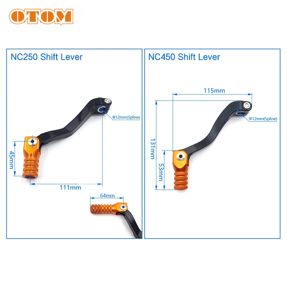 คันเกียร์พับได้ CNC สำหรับรถมอ - Motorcycle Gear Lever Extender บทวิจารณ์และราคา