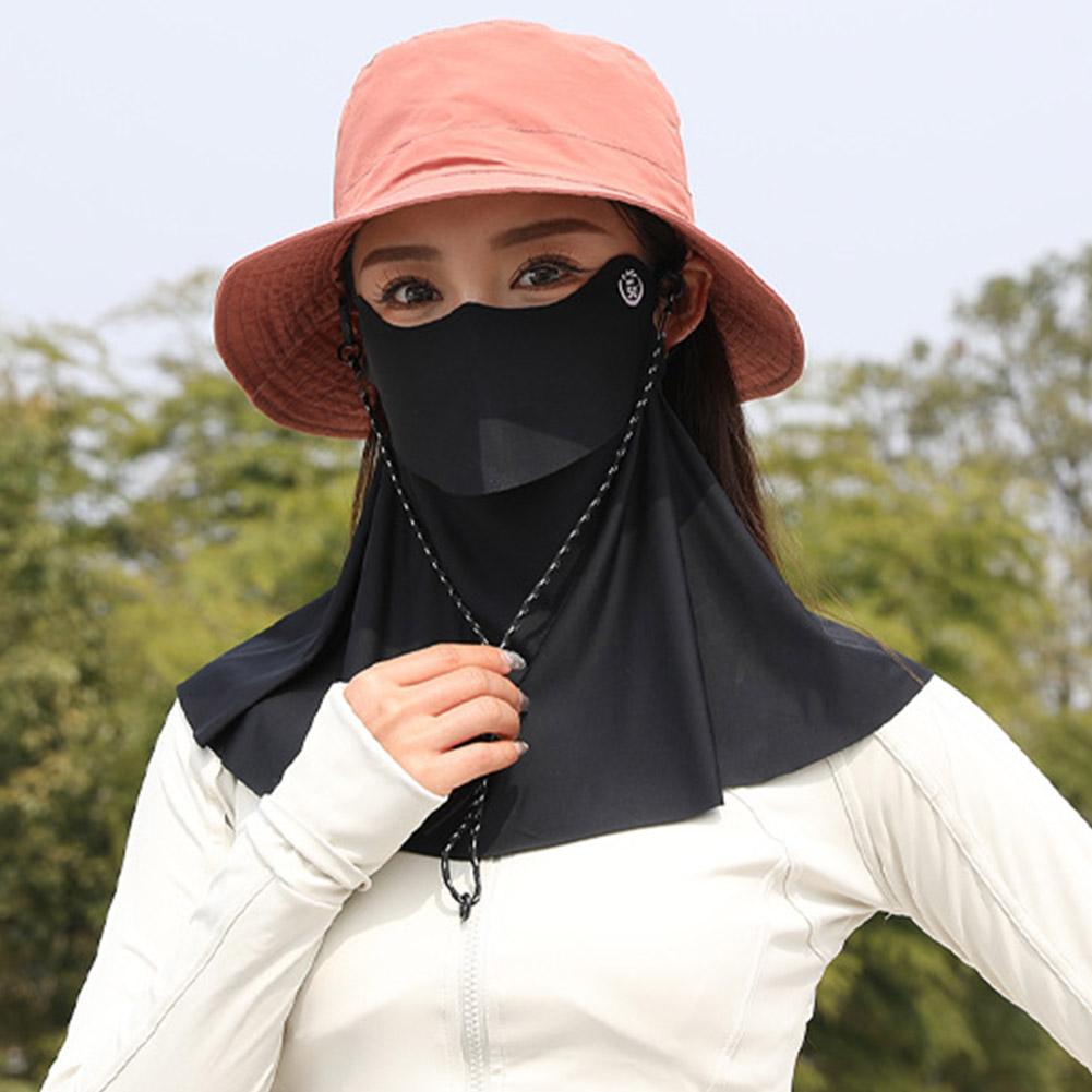 ฤดูร้อนผ้าไหมน้ําแข็งหน้ากากป้ - Neck Warmer Balaclava บทวิจารณ์และราคา