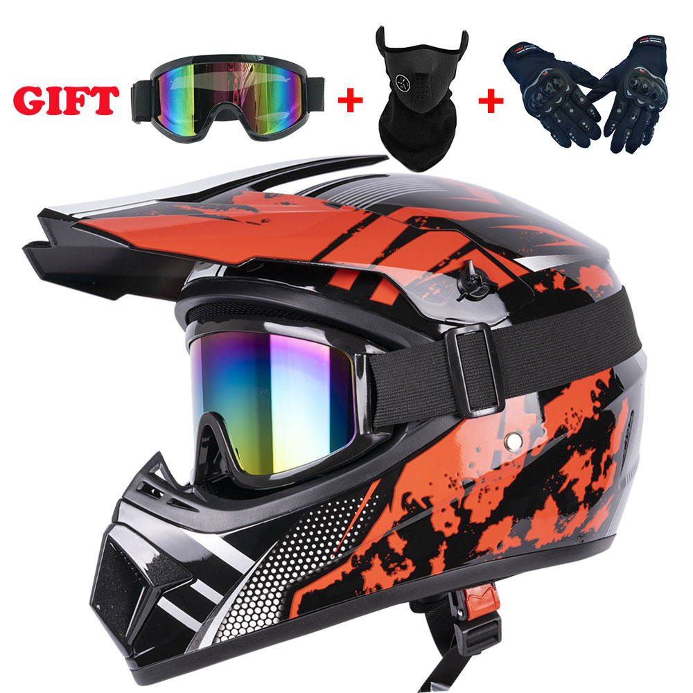 อุปกรณ์สำหรับรถวิบาก: หมวกกันน - Motorcycle Gear For Kids บทวิจารณ์และราคา