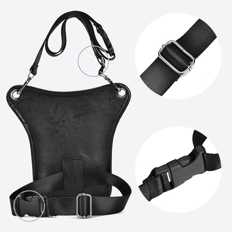 Vintage Pu หนังเอว Pack กระเป๋ - Motorcycle Gear Bag บทวิจารณ์และราคา