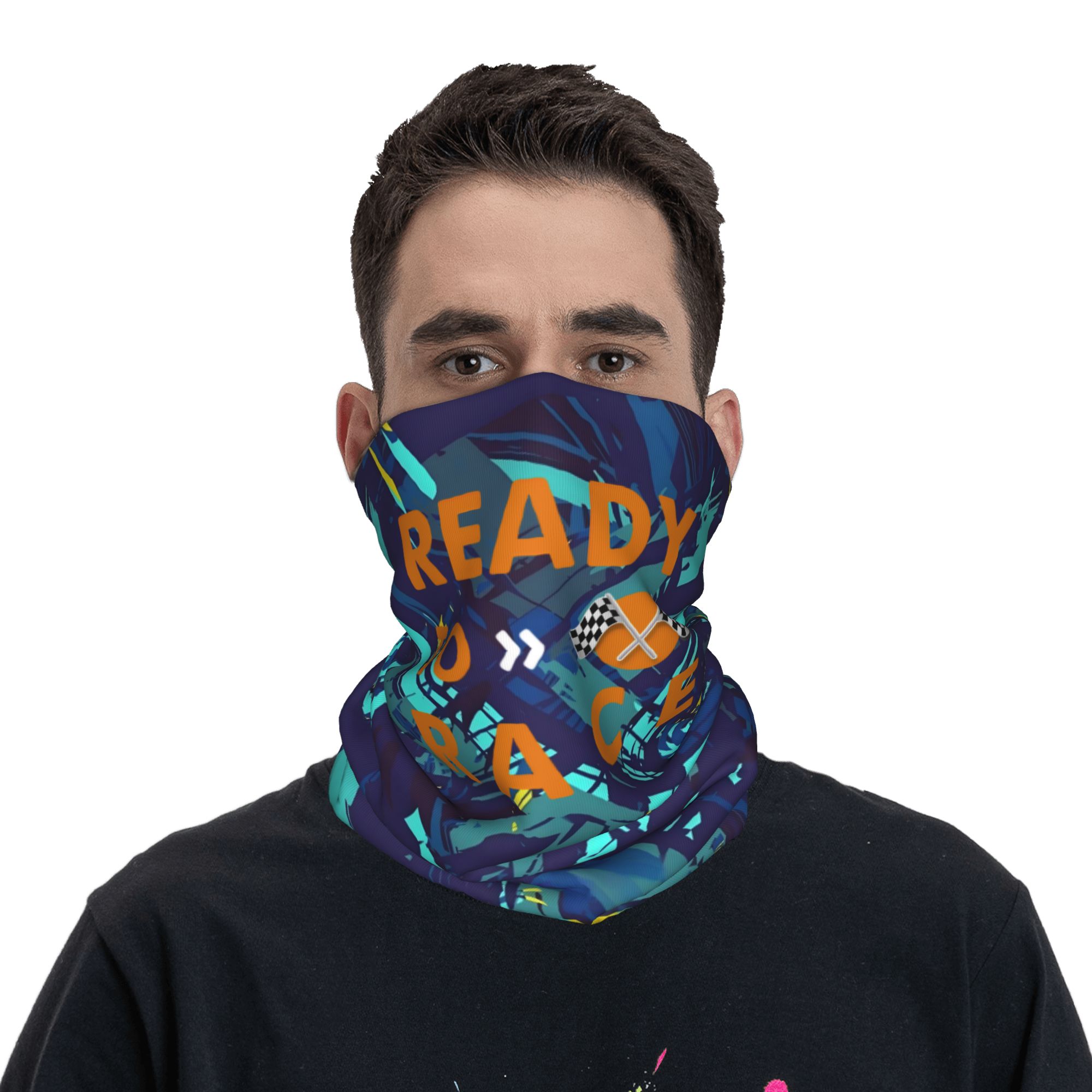 ผ้าพันคอแบบมีโลโก้สำหรับแข่งรถ - Neck Warmer Balaclava บทวิจารณ์และราคา