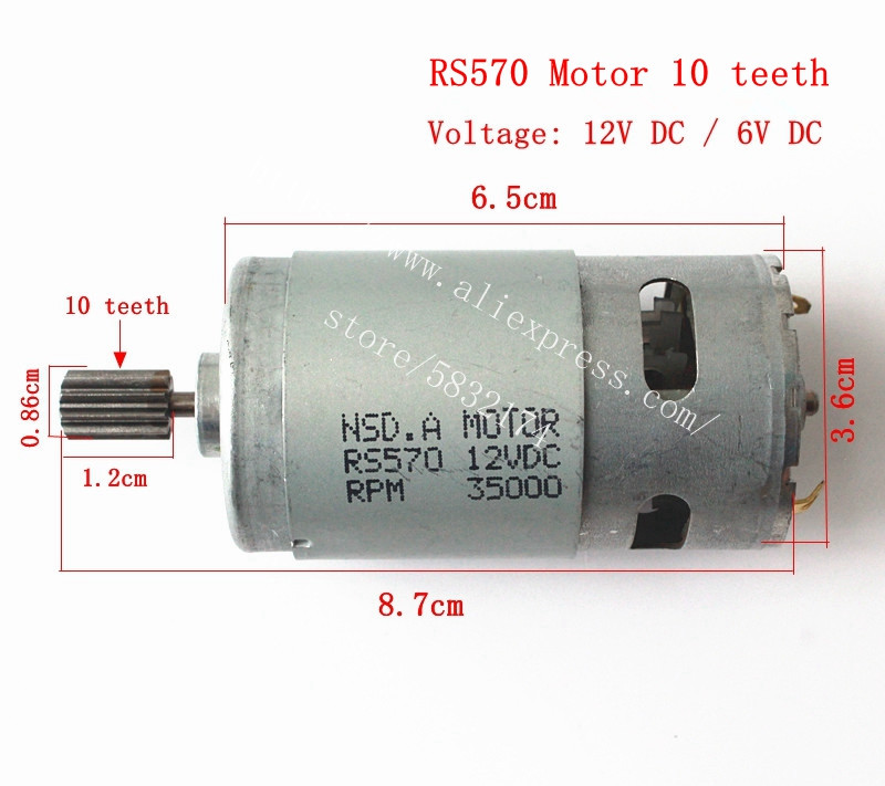 RS570/390/550/380 เด็กไฟฟ้ารถข - Quality Motorcycle Gear บทวิจารณ์และราคา